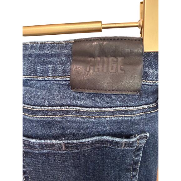 Paige Manhattan Bootcut Jeans Dark Wash Women’s 25 EUC - Picture 6 of 9